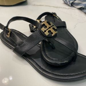 Black Tory Burch Sandals Size 7